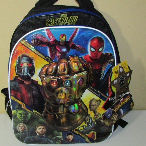 avengers light up backpack